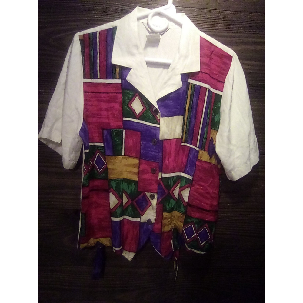 Vintage Fashion attitudes Sz M Blouse